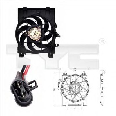 Ventilator, radiator