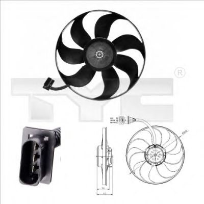 Ventilator, radiator