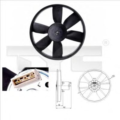 Ventilator, radiator