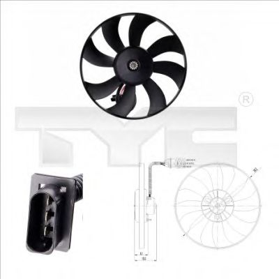 Ventilator, radiator