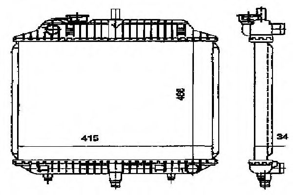 Radiator, racire motor