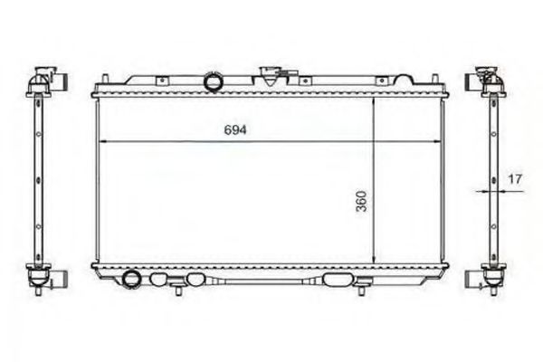 Radiator, racire motor
