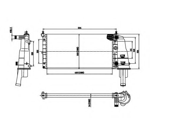 Radiator, racire motor