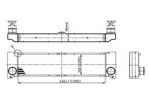 Intercooler, compresor