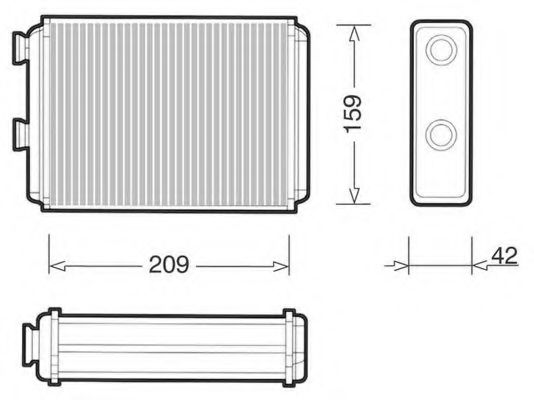 Schimbator caldura, incalzire habitaclu