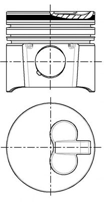 87-152007-10 Piston NÜRAL 