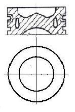 87-432300-10 Piston NÜRAL 