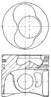 87-743107-50 Piston NÜRAL 