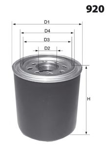 ELD8100 Element filtrant uscator aer, compresor MECAFILTER 