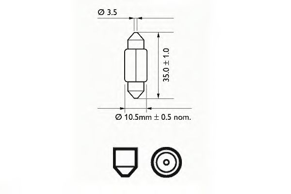 Bec, iluminare numar circulatie 2