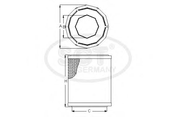 Filtru aer 2