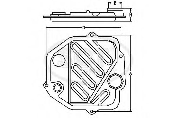 set filtre hidraulice, cutie e vit.automata 2