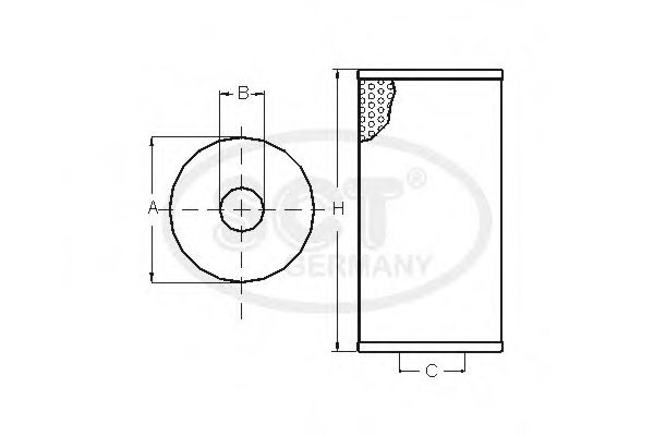 Filtru hidraulic, sistem directie 2