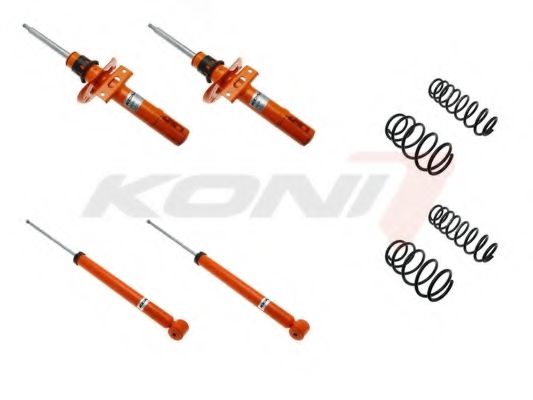 1120-4091 Set suspensie, arcuri elicoidale / amortizoare KONI 
