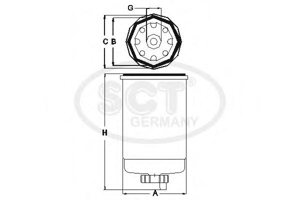 filtru combustibil 3