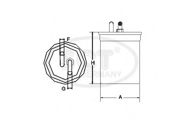 filtru combustibil 3