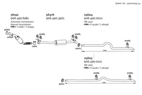 350000059_04 Sistem de esapament DINEX 