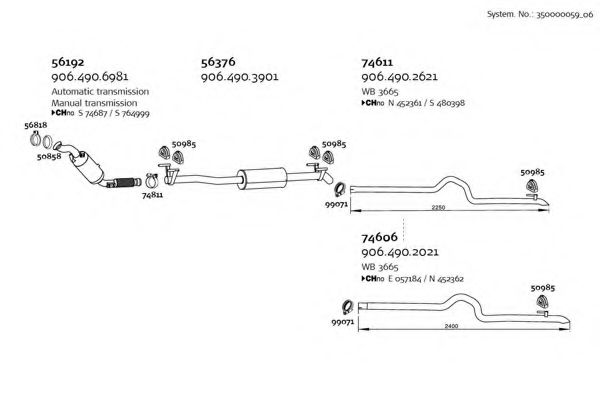 350000059_06 Sistem de esapament DINEX 
