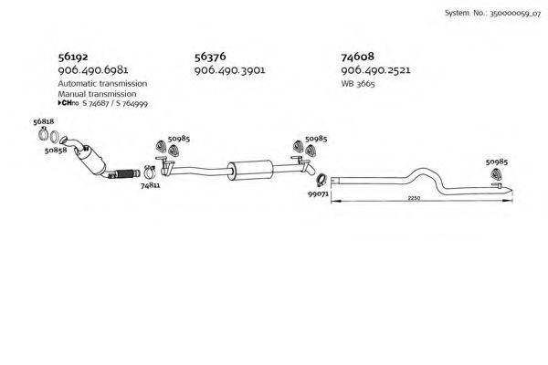 350000059_07 Sistem de esapament DINEX 
