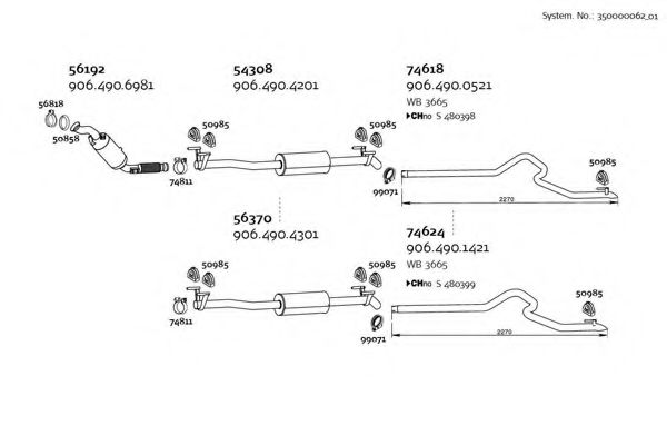 350000062_01 Sistem de esapament DINEX 