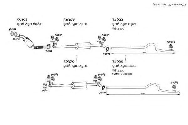 350000062_02 Sistem de esapament DINEX 