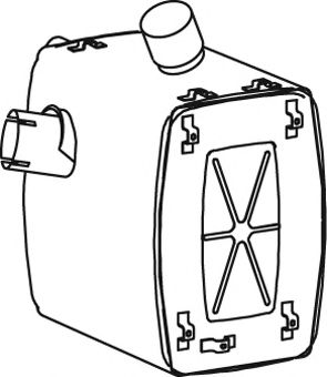 Amortizor zgomot mijloc/spate