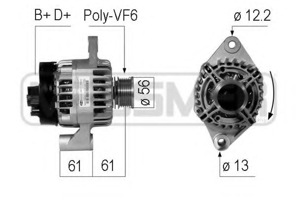 210758 Generator / Alternator ERA 