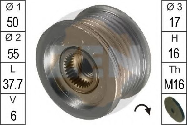 Sistem roata libera, generator
