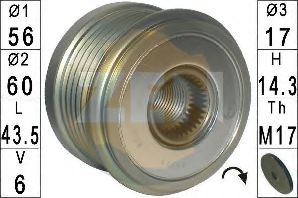 219207 Sistem roata libera, generator ERA 