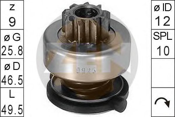 225418 cuplaj unisens,demaror ERA 