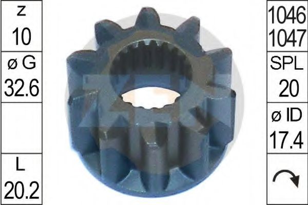225601 Pinion electromotor ERA 