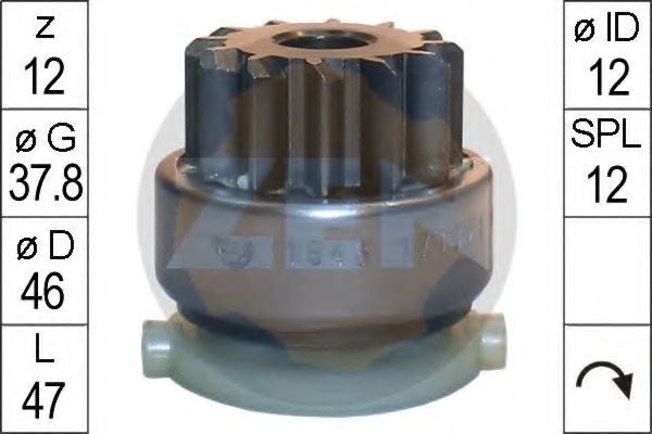 225702 cuplaj unisens,demaror ERA 