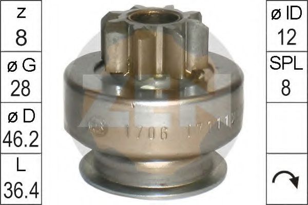 225734 cuplaj unisens,demaror ERA 