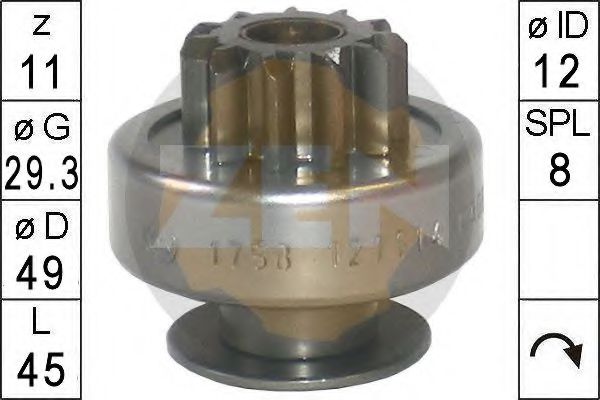 225774 cuplaj unisens,demaror ERA 