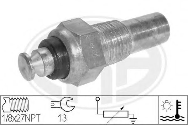 330085 senzor,temperatura lichid de racire ERA 