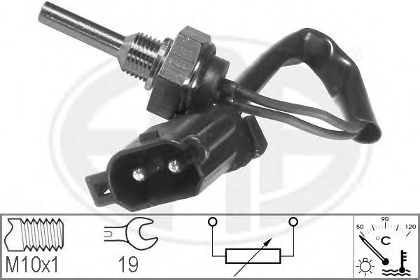 330108 senzor,temperatura lichid de racire ERA 