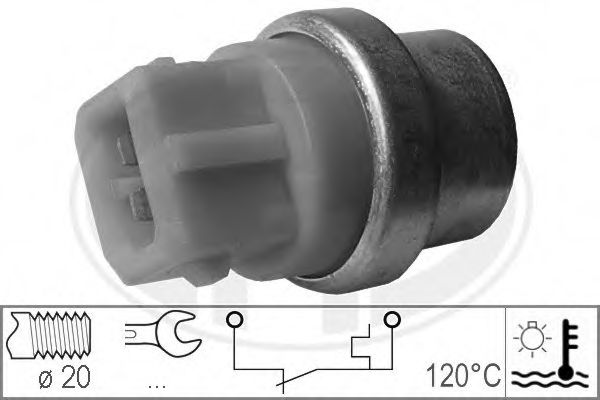 330161 senzor,temperatura lichid de racire ERA 