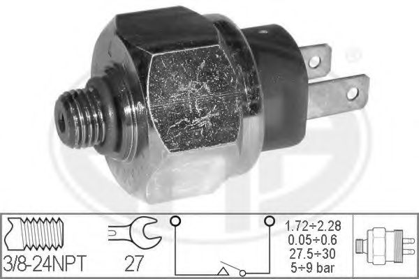 330421 Comutator presiune, aer conditionat ERA 