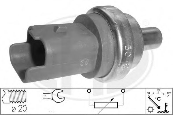 330502 senzor,temperatura lichid de racire ERA 