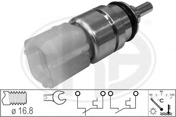 330665 senzor,temperatura lichid de racire ERA 