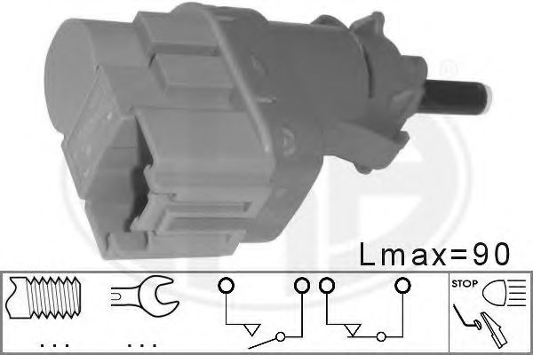 330797 Comutator lumini frana ERA 