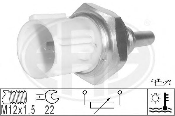330803 senzor,temperatura lichid de racire ERA 