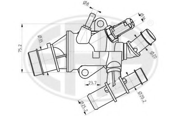 termostat,lichid racire