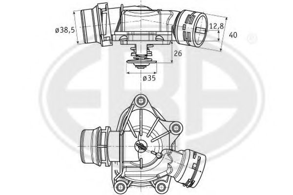 termostat,lichid racire