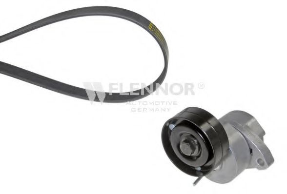 F905PK1683 Set curea transmisie cu caneluri FLENNOR 