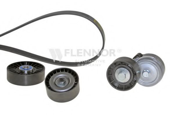 Set curea transmisie cu caneluri