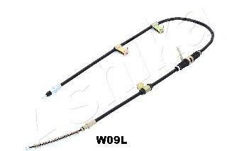 131-0W-W09L Cablu, frana de parcare ASHIKA 