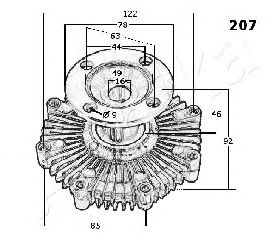 Cupla, ventilator radiator 3