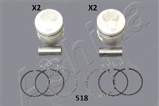 39-518 Piston ASHIKA 