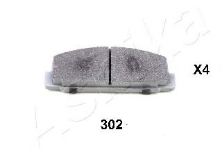 set placute frana,frana disc 2